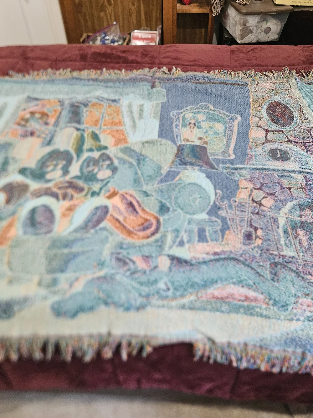Disney woven throw